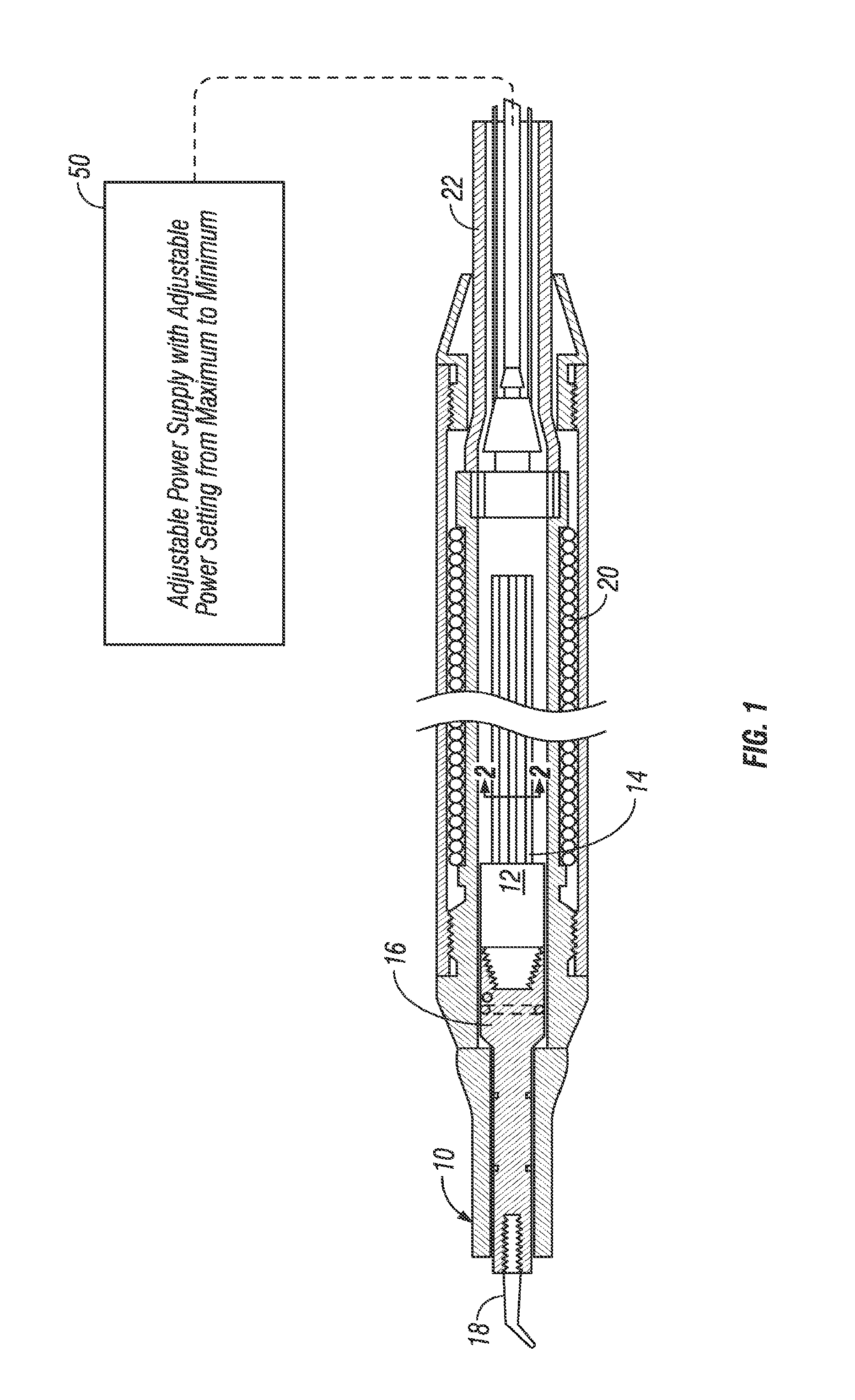 Efficiency-modulated ultrasonic instrument inserts