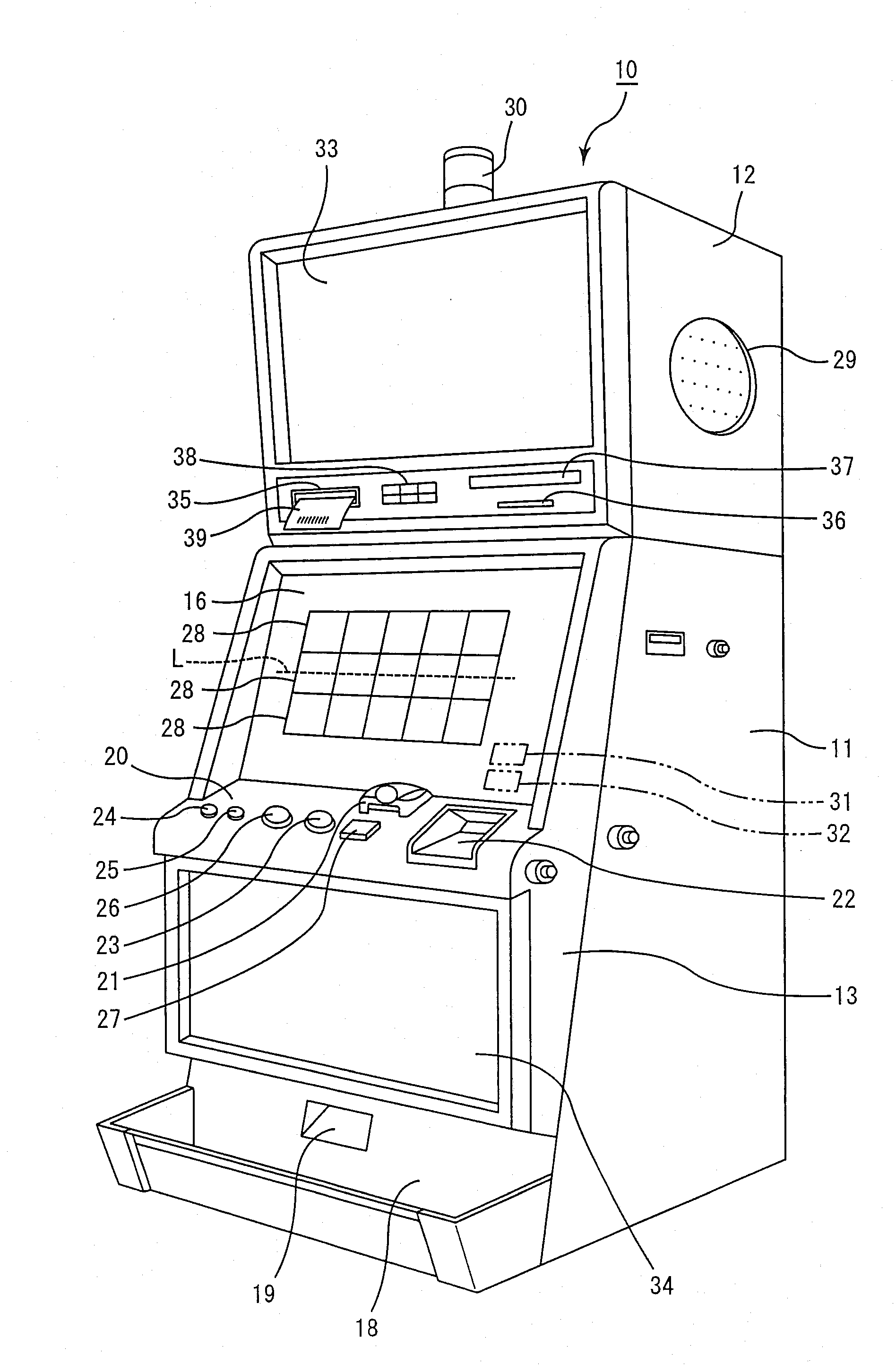 Gaming Machine Executing A Bonus Game And Control Method Thereof