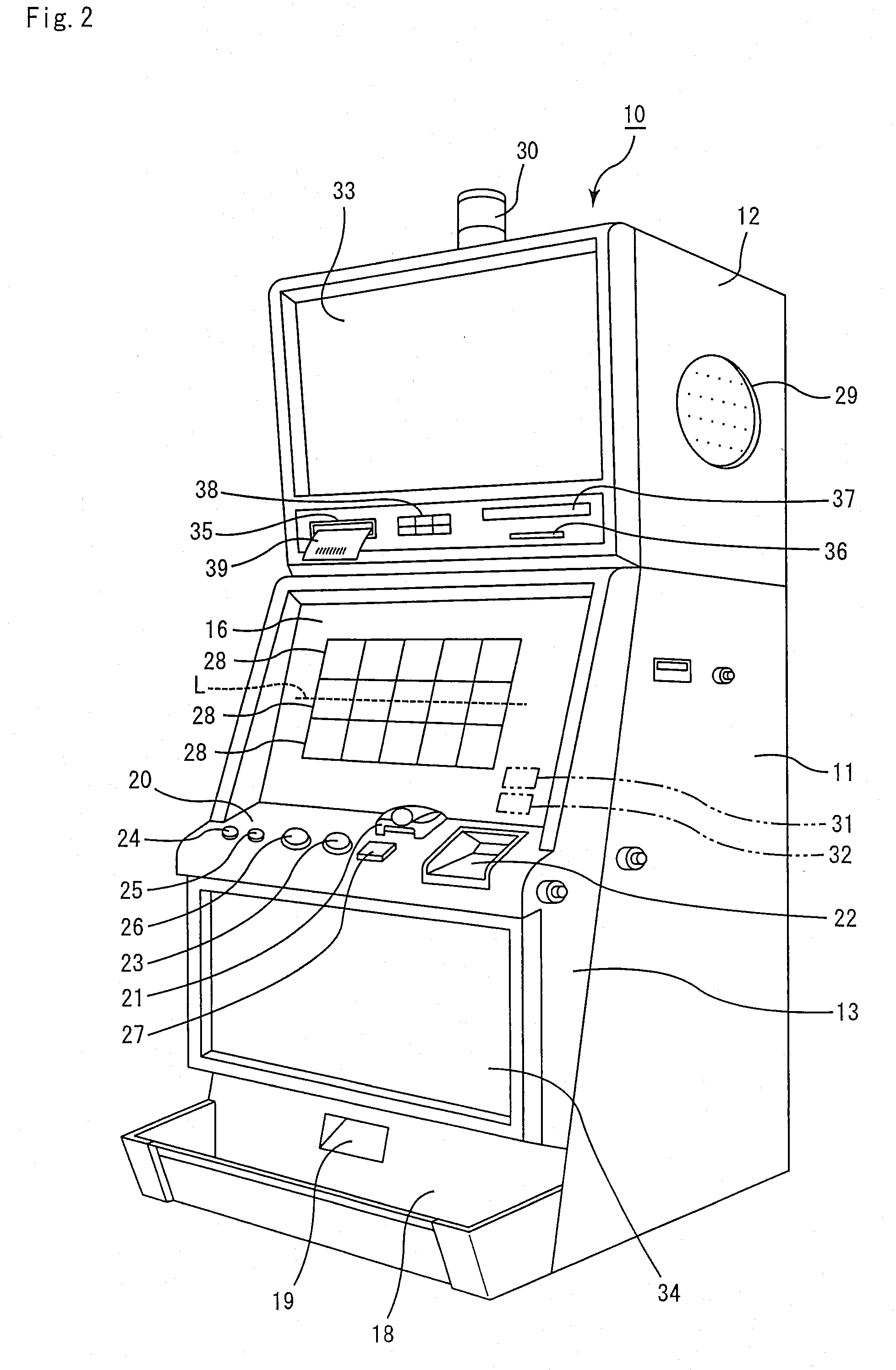 Gaming Machine Executing A Bonus Game And Control Method Thereof