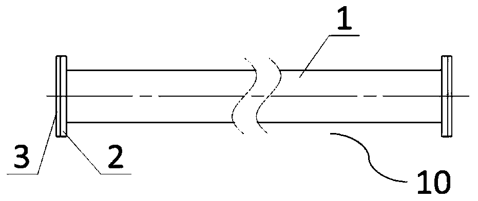 Supporting truss rod and space truss structure