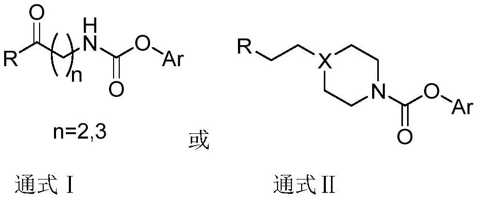 Carbamate TRPV1 antagonism/FAAH inhibition double-target drug, and preparation method and application of carbamate TRPV1 antagonism/FAAH inhibition double-target drug