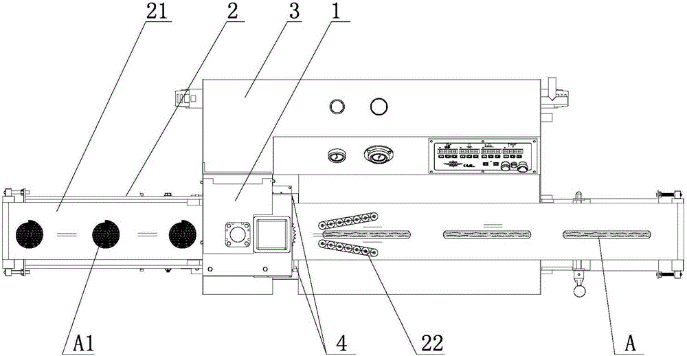 A device and method capable of rolling long stick-shaped dough into circular spiral dough