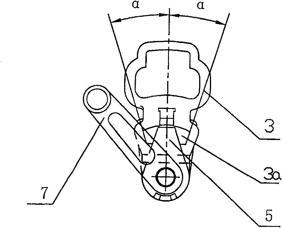 Automatic double-clutch engine gear arm