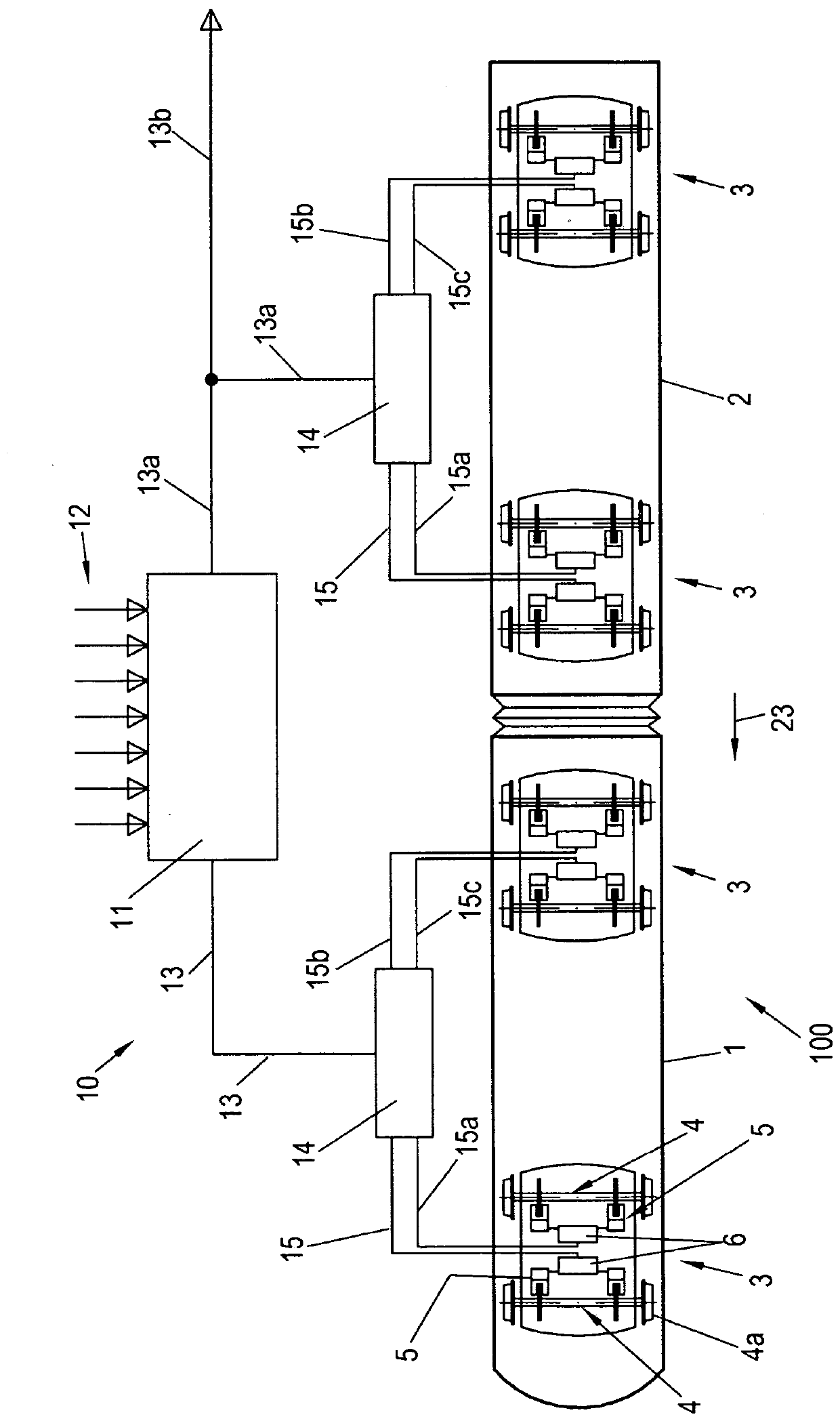 Rail vehicle braking system, adjustment device and method for operating the adjustment device