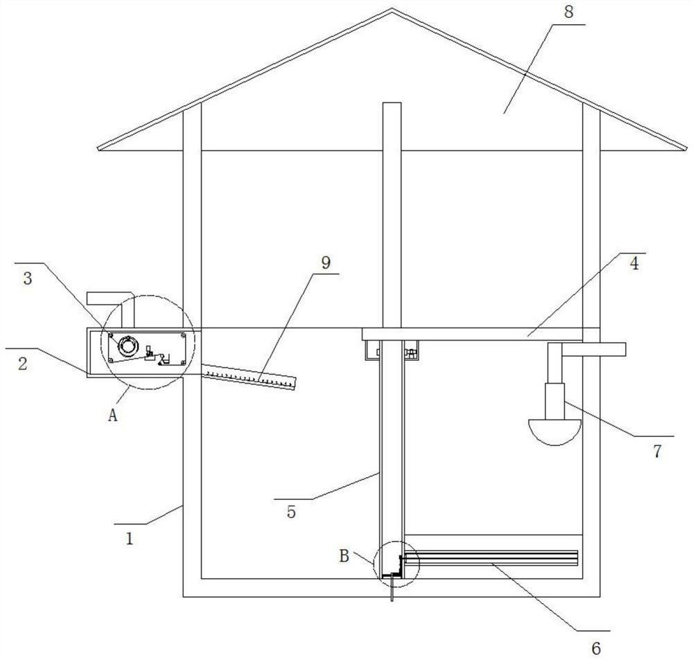 Energy-saving and environment-friendly sewage purification device