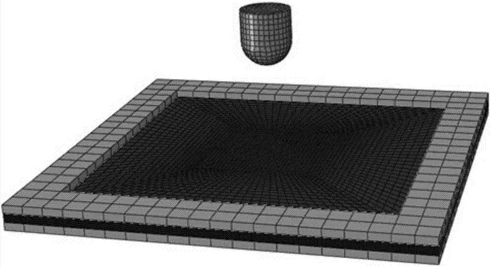 A Finite Element Method for Predicting Progressive Failure of Composite Laminates Under Low Velocity Impact