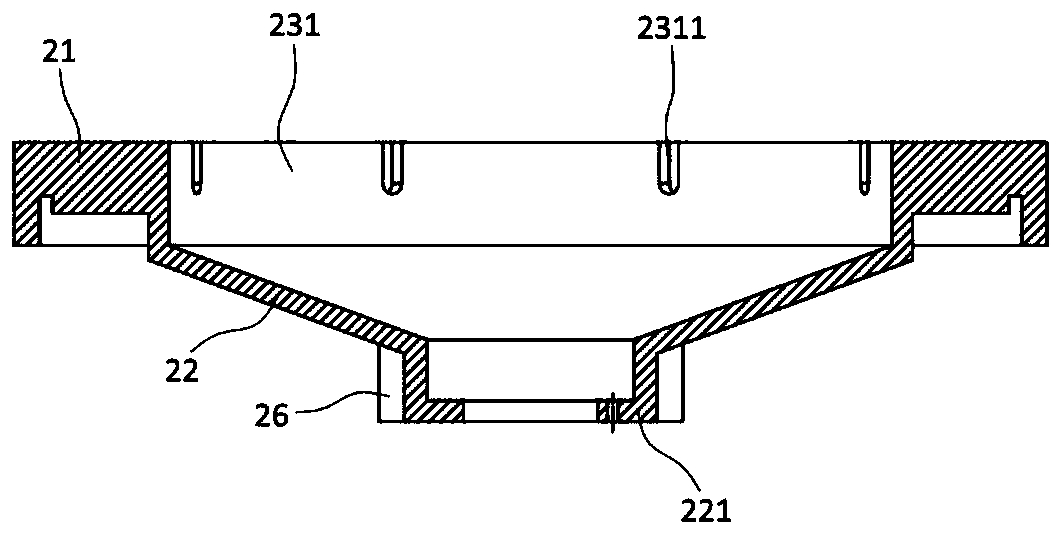 Floor soup stove with overflow flame recovery function and overflow flame recovery method thereof