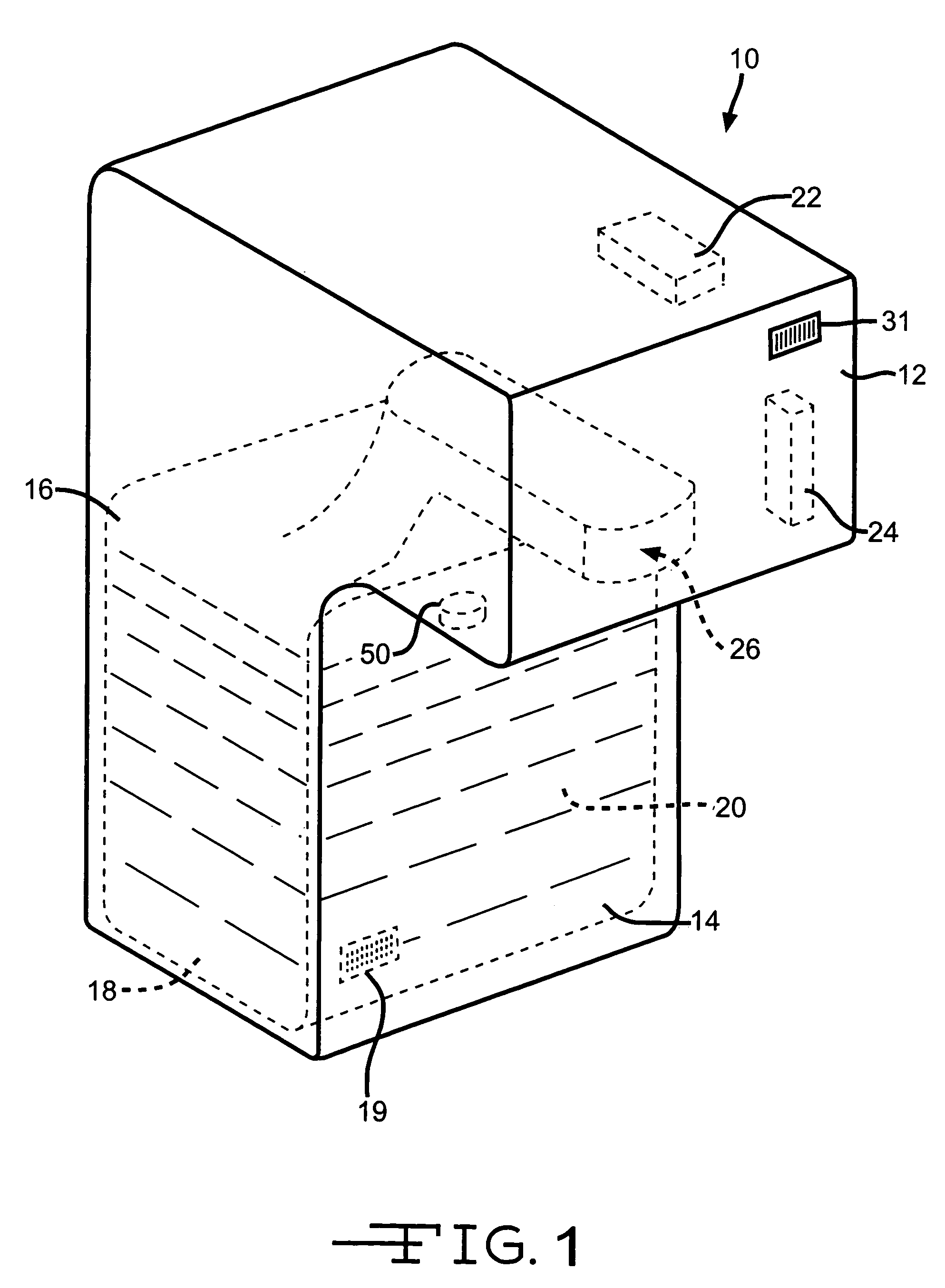 Apparatus for dispensing a substance