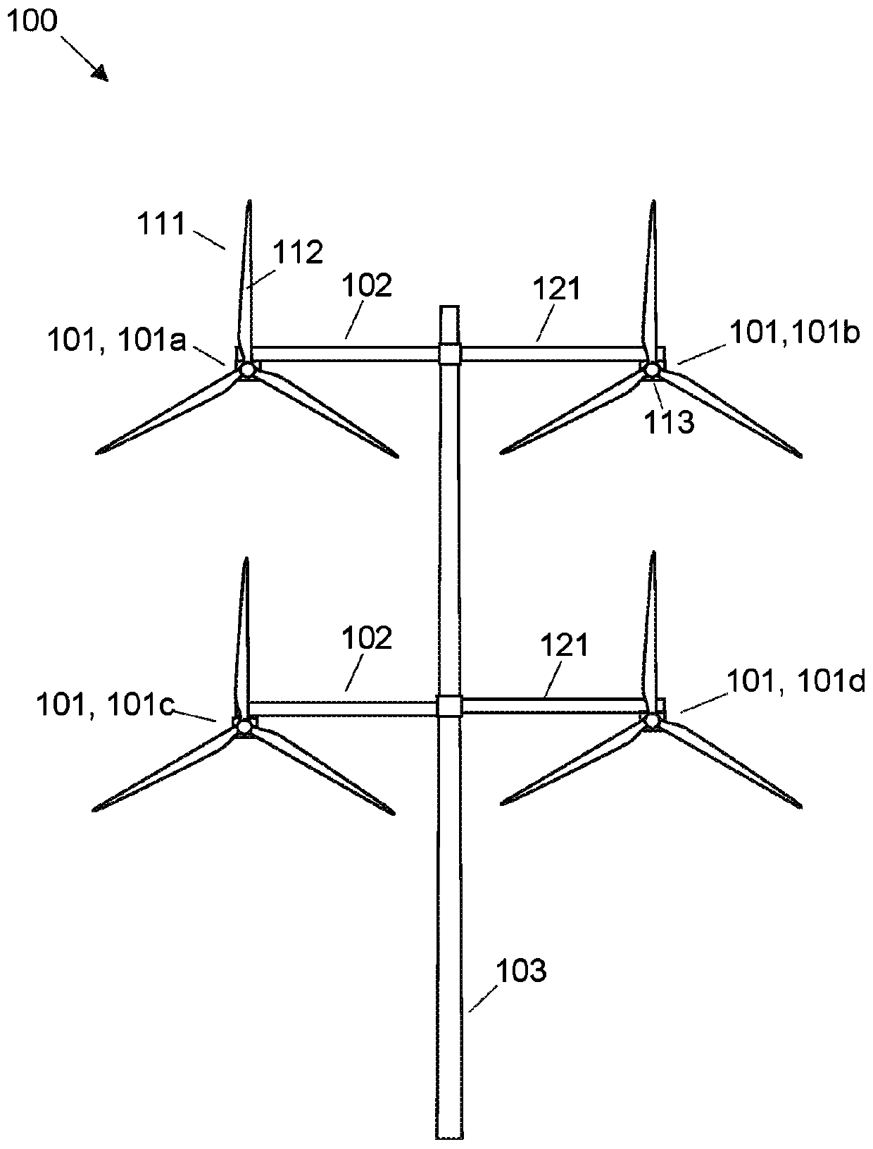 Performance monitoring of a multi-rotor wind turbine system