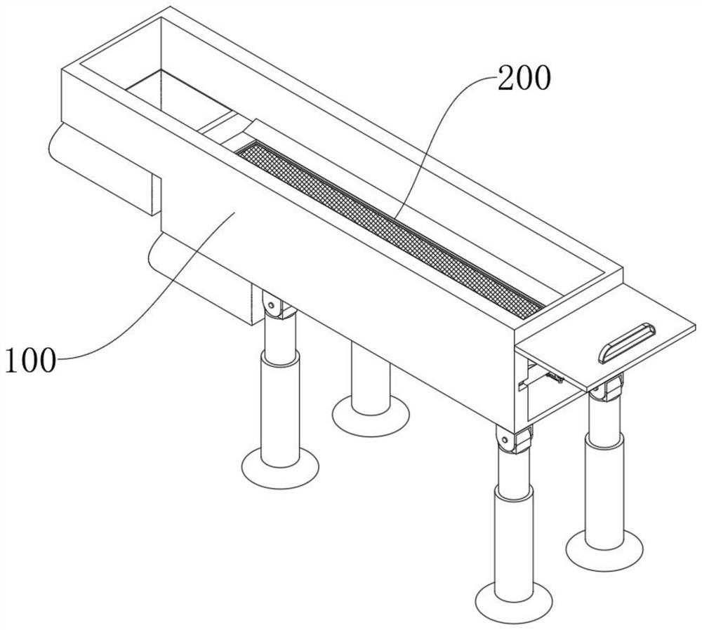 Feeding device with screening function