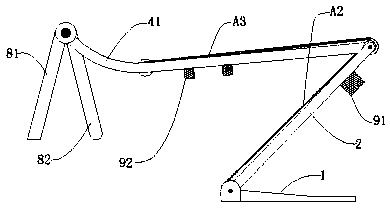 Human body auxiliary device for cabin welding