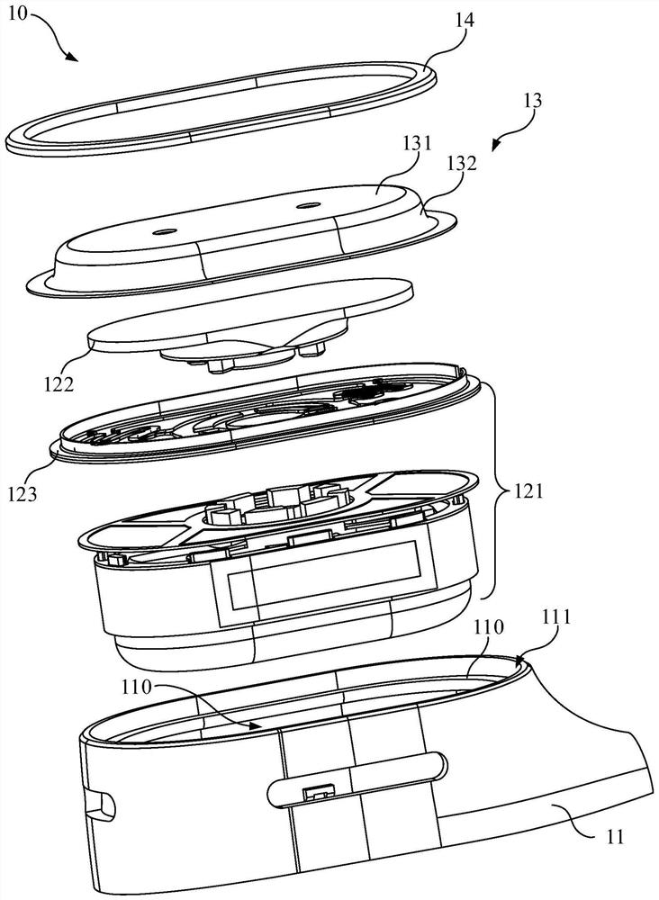 Loudspeaker assembly, sound production device and gauze element assembly