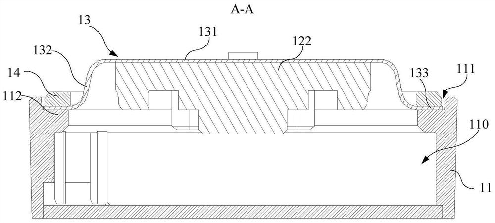 Loudspeaker assembly, sound production device and gauze element assembly