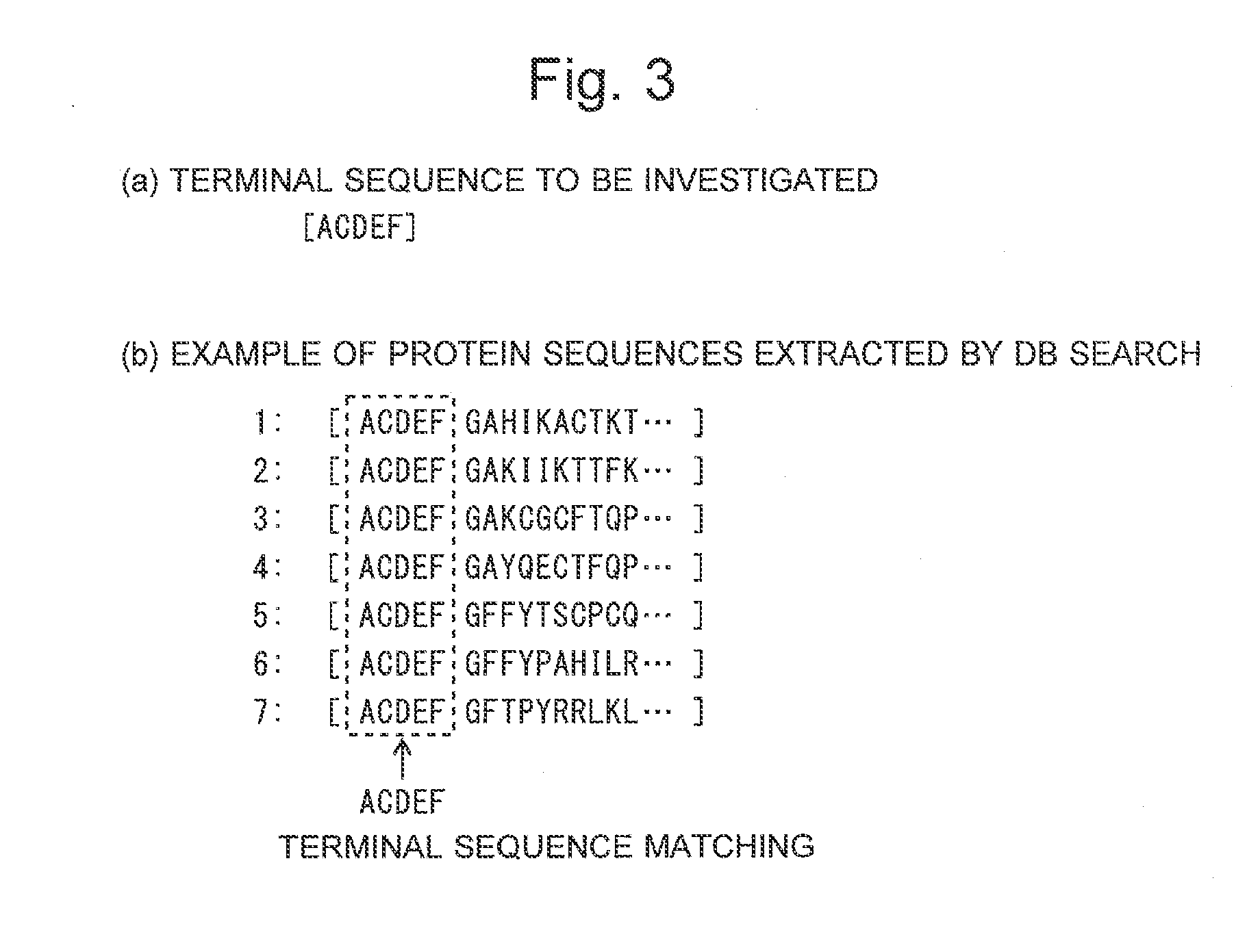Protein identification method and system