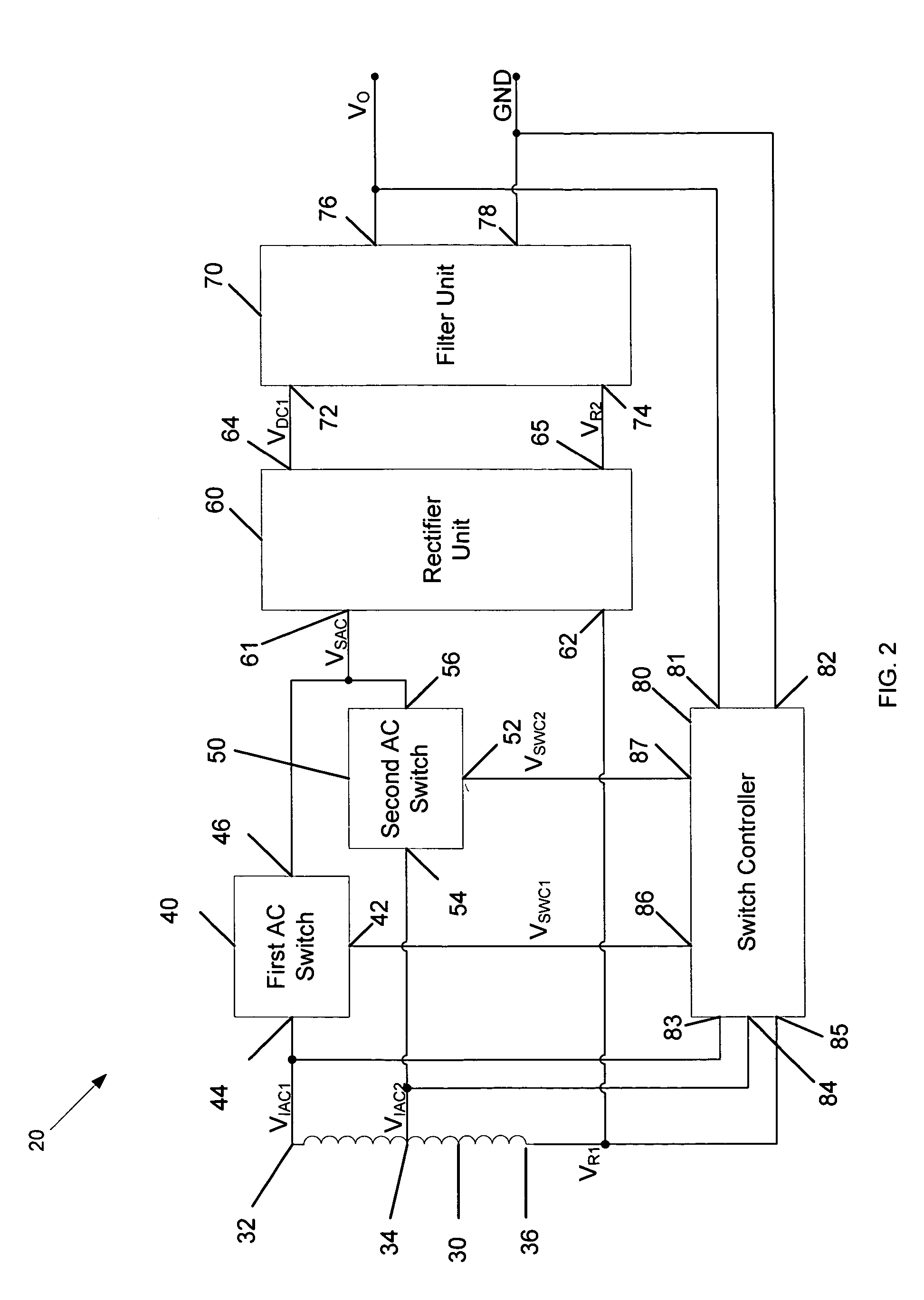 Generator transient regulator