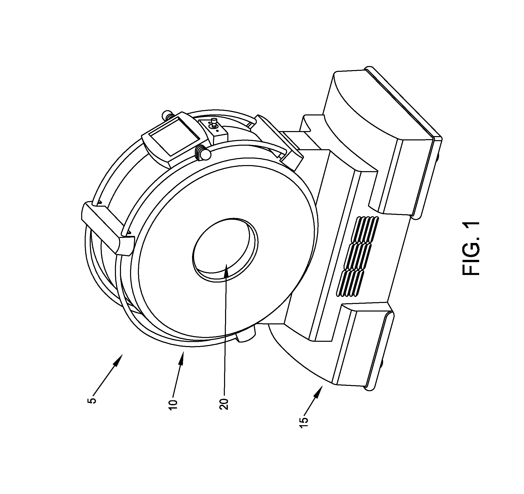 Computerized tomography (CT) imaging system with multi-slit rotatable collimator