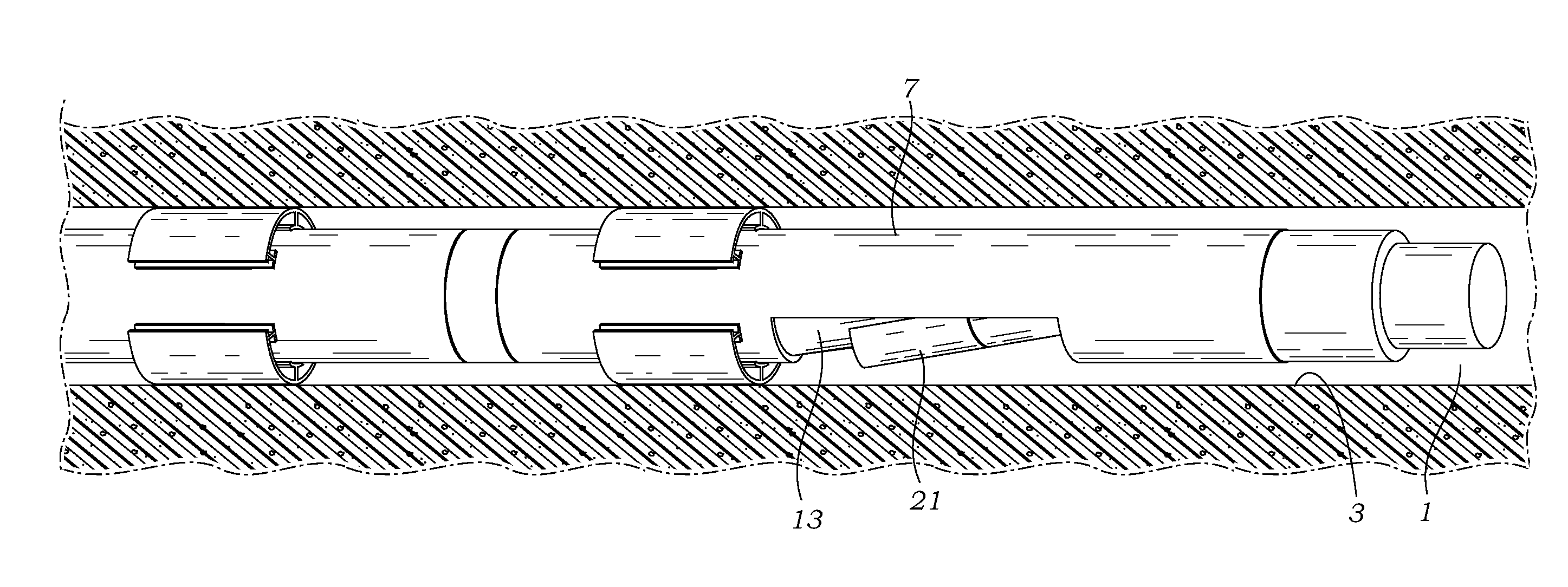 Method and devices for centralizing a casing
