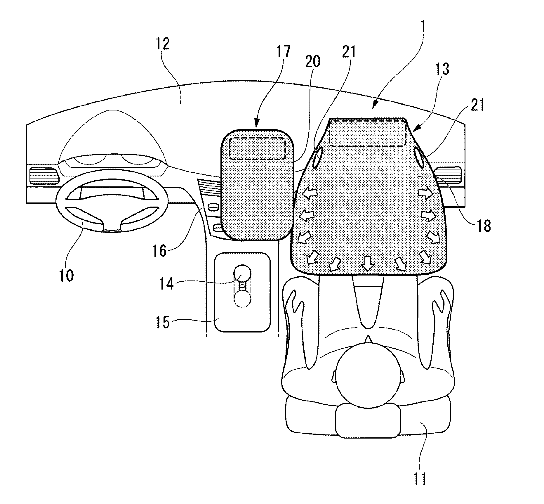 Airbag device