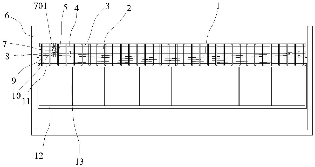 A suspended battery cooling assembly