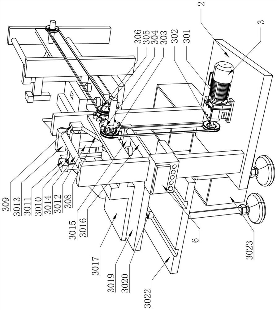 A biodegradable foamed plastic lunch box degradation pretreatment device