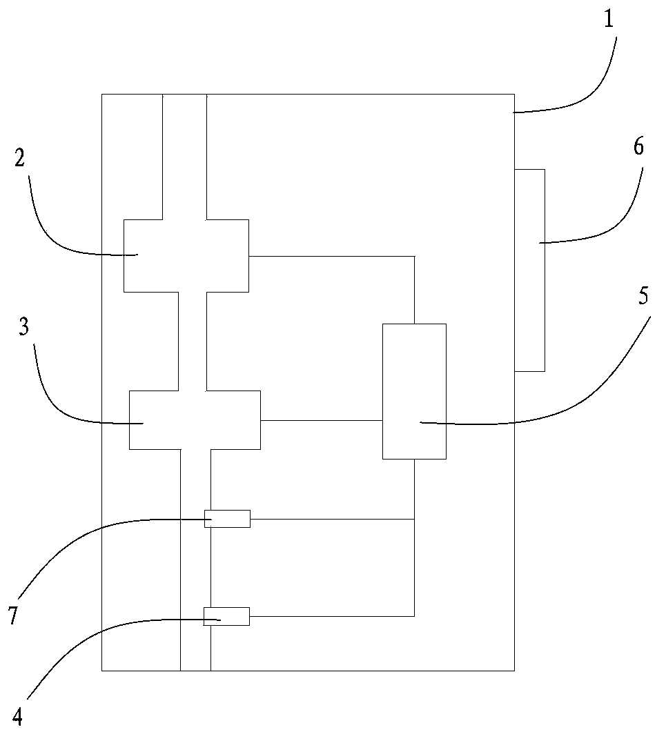 Gas leakage measuring instrument