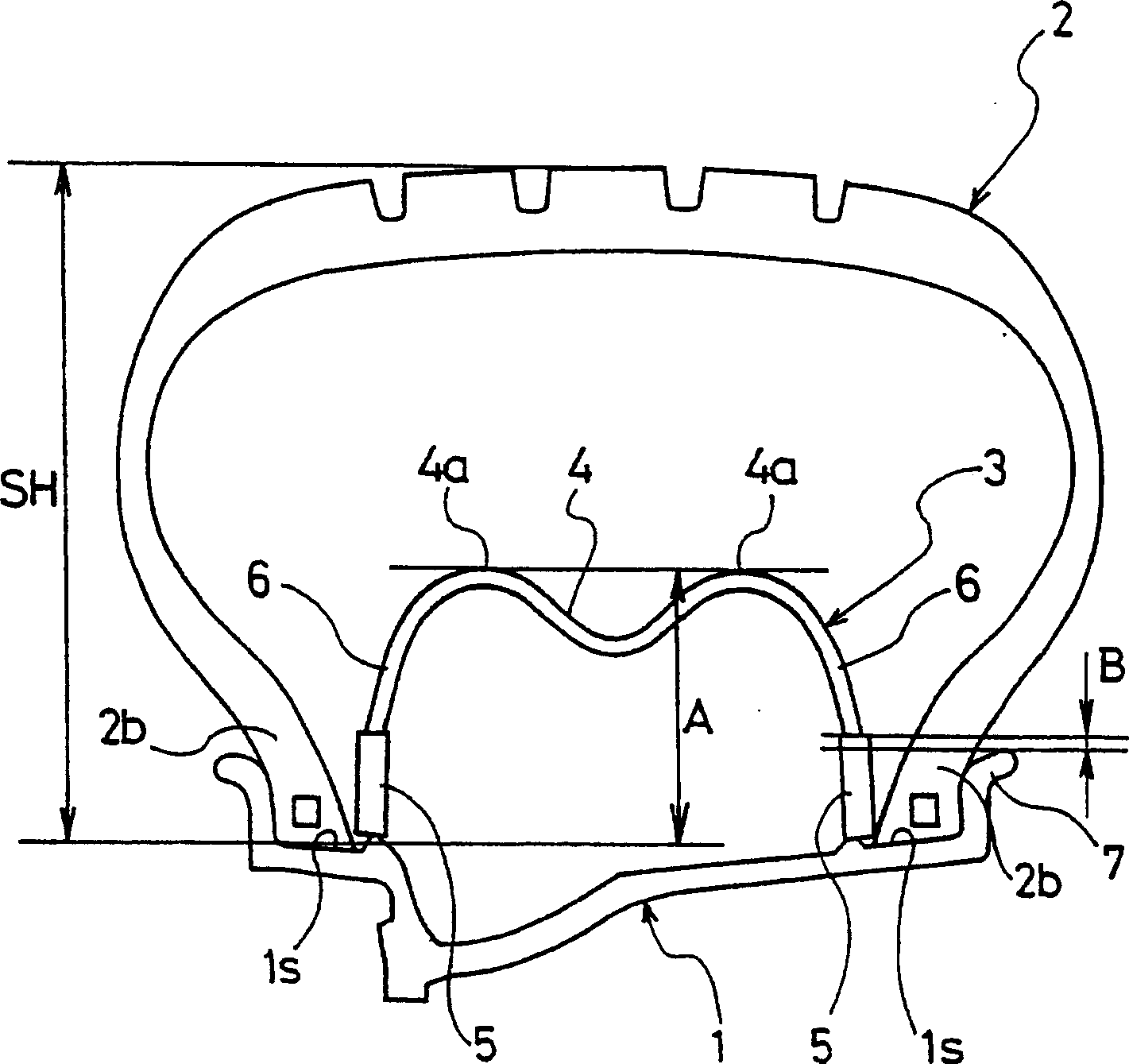 Tire/wheel assembly