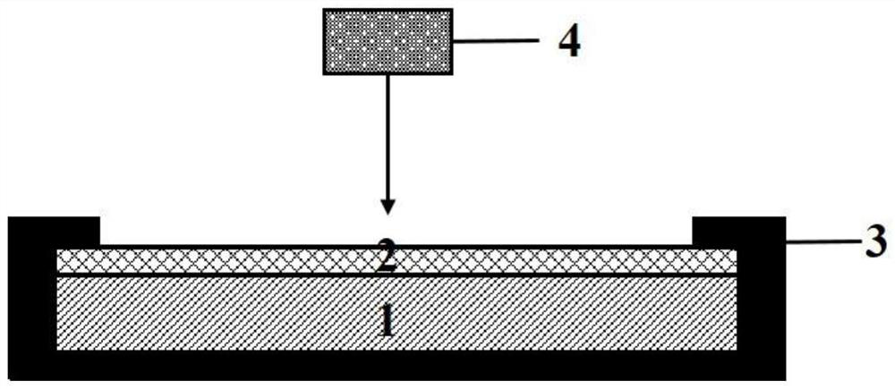 Mask-free patterned film as well as preparation method and application thereof