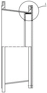 A method for manufacturing a large-diameter wear-resistant and corrosion-resistant ternary composite variable diameter pipe