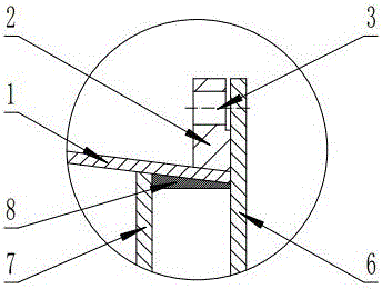 A method for manufacturing a large-diameter wear-resistant and corrosion-resistant ternary composite variable diameter pipe