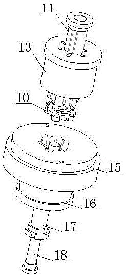 Camshaft toothed wheel hub for automobile engine and powder metallurgical preparation method for camshaft toothed wheel hub