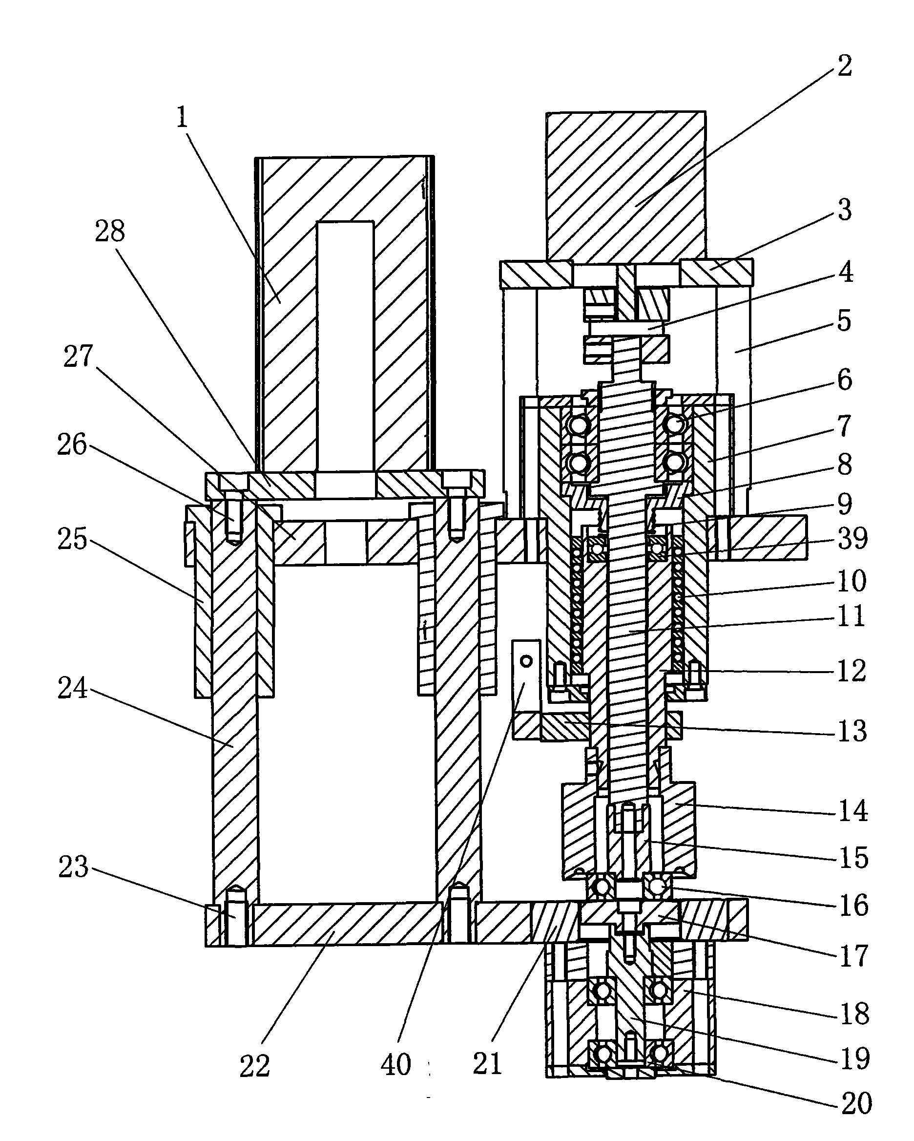 Detector for detecting friction moment of bearings