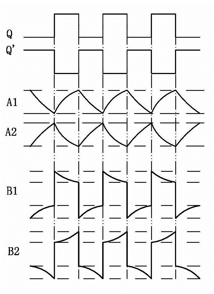 Electroencephalograph for determining contact status between electrode and scalp and method for determining same