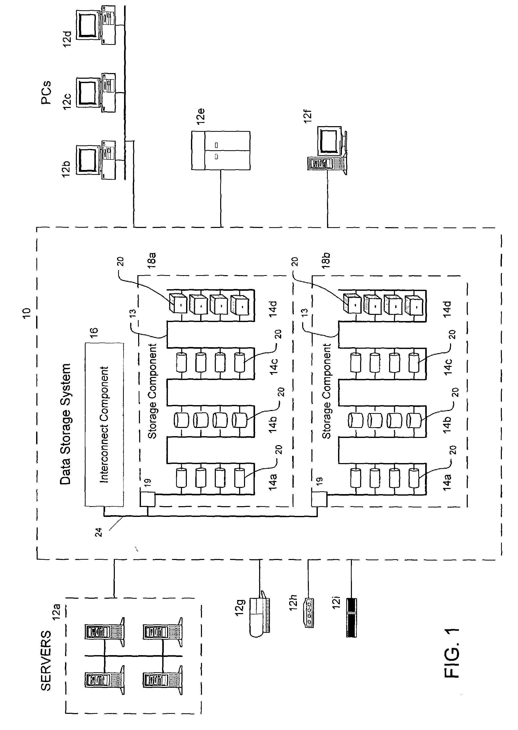 Preventing damage of storage devices and data loss in a data storage system