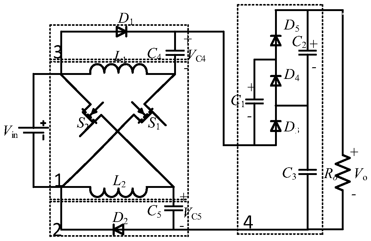 High-gain boost converter based on active network