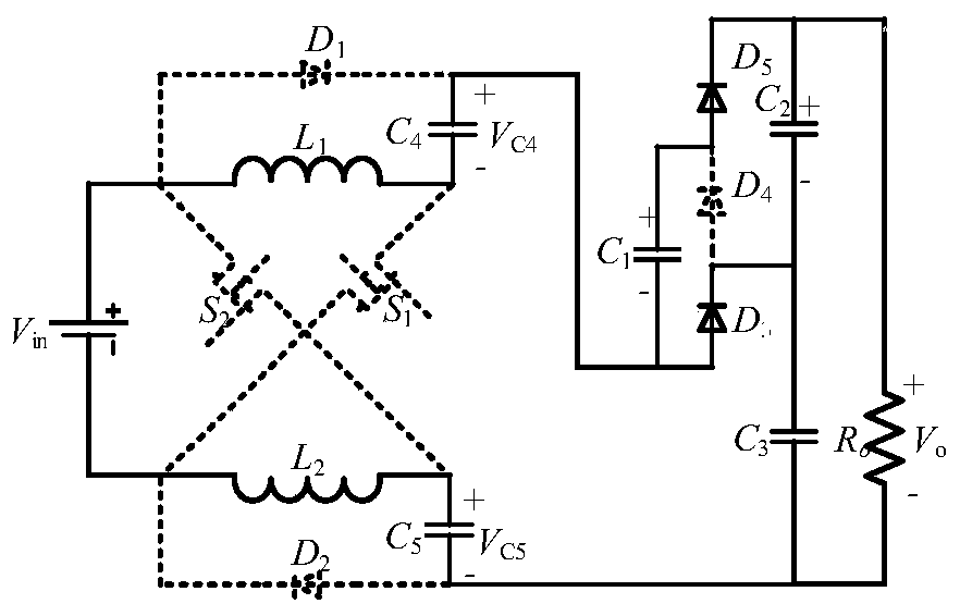 High-gain boost converter based on active network