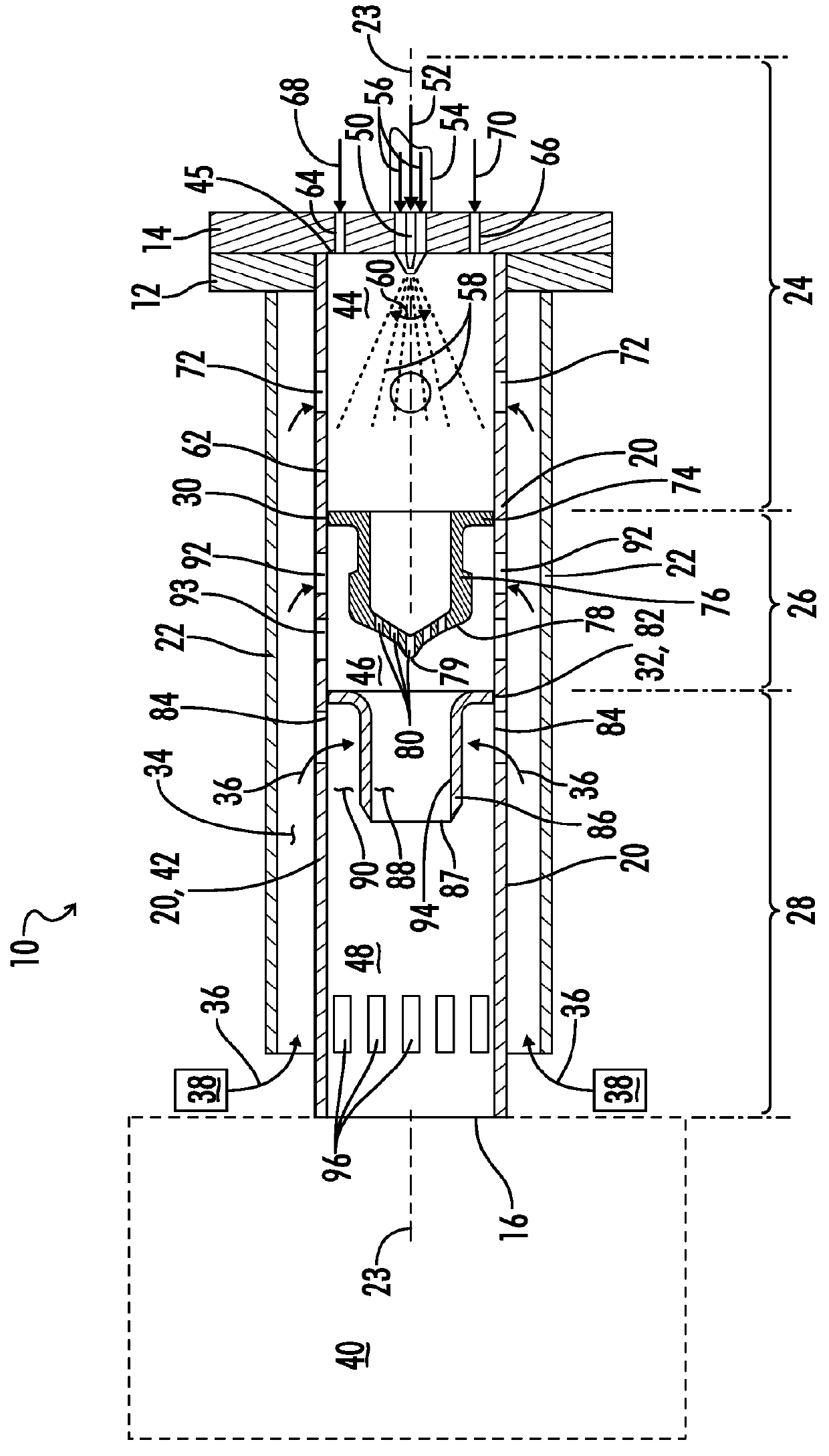 Fuel Injector For High Flame Speed Fuel Combustion