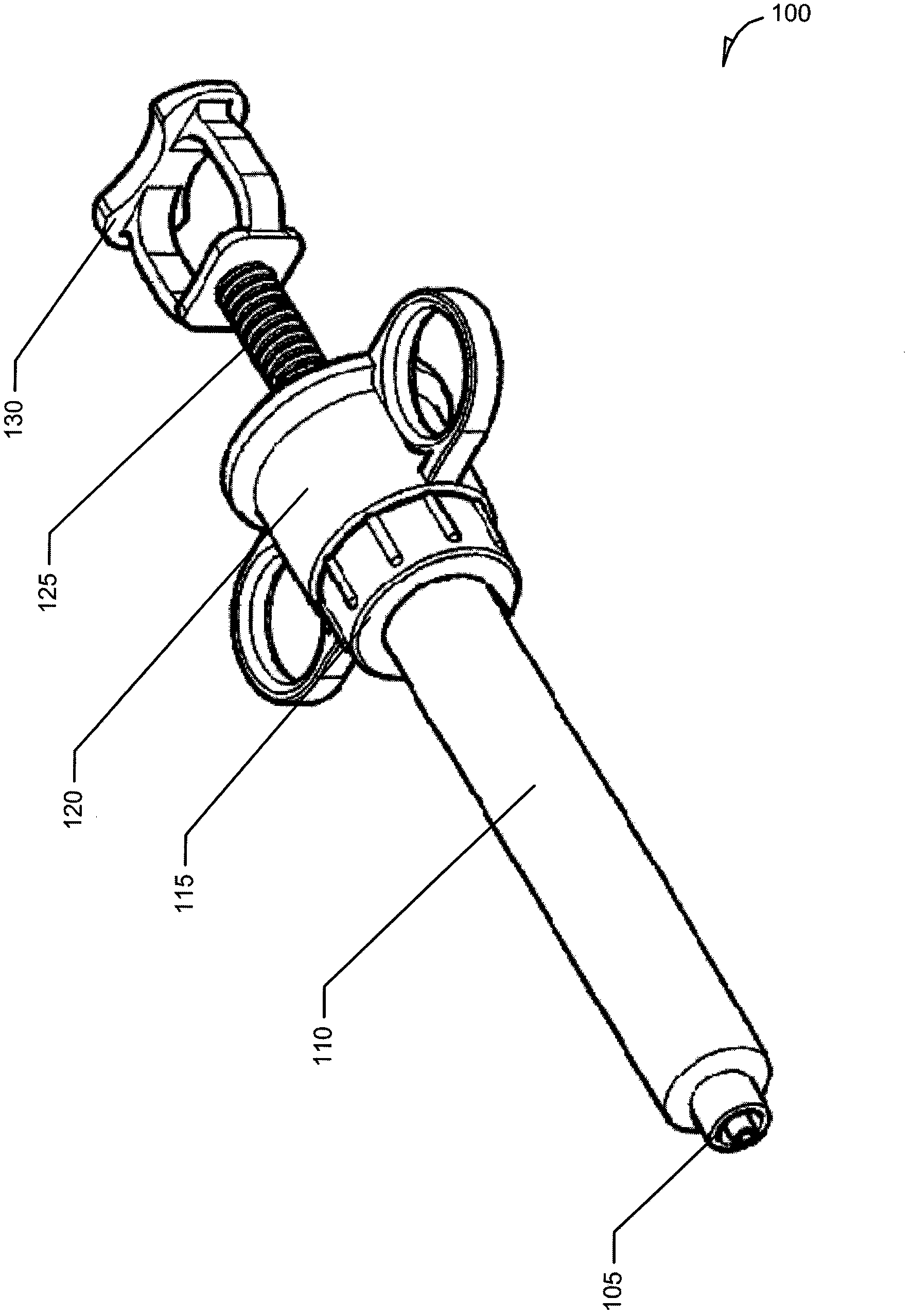 Locking syringe with integrated bias member