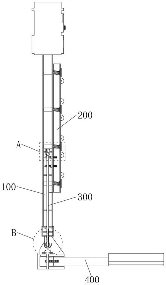 New energy automobile charging pile with toppling anti-collision structure