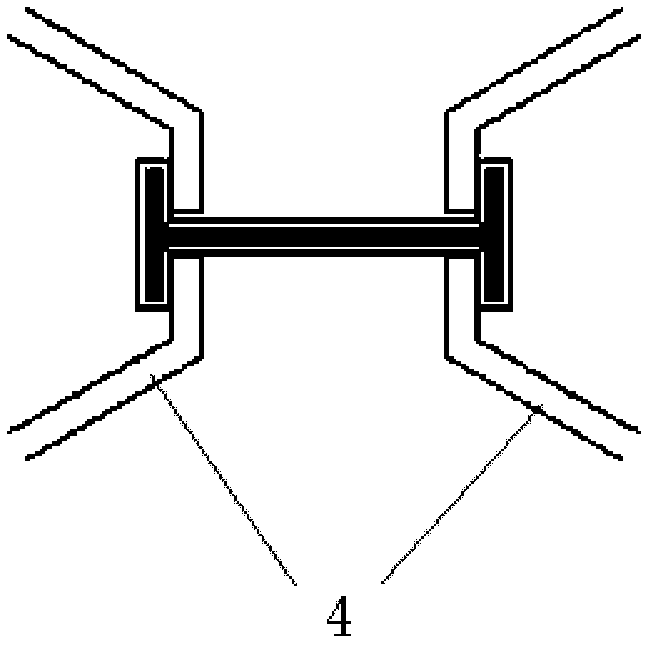 In situ tension specimen for mechanical performance testing of TSV (Through Silicon Vias) copper interconnection material