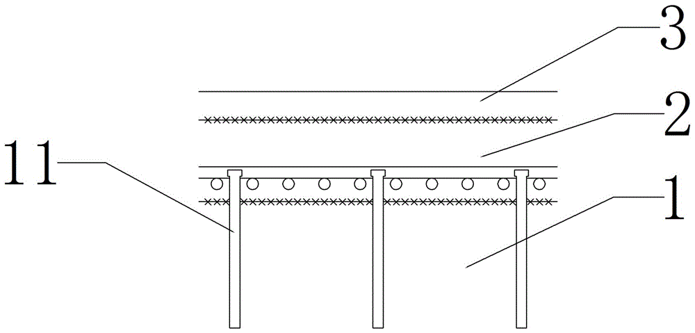 Concrete beam-STC combination bridge-face structure and construction method thereof