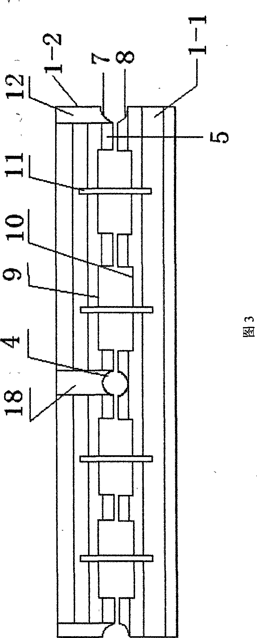 Steel bone pre-set combination walling unit, steel bone wall and construction method thereof