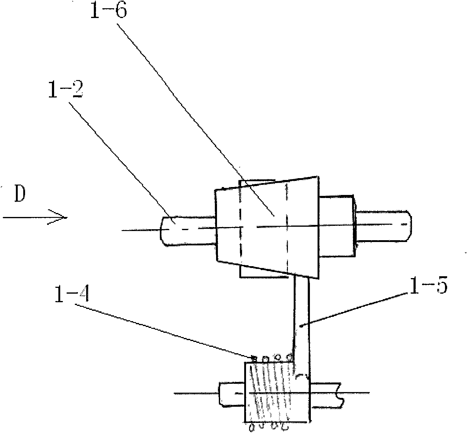 Novel parallel composite yarn spinning device and spinning method