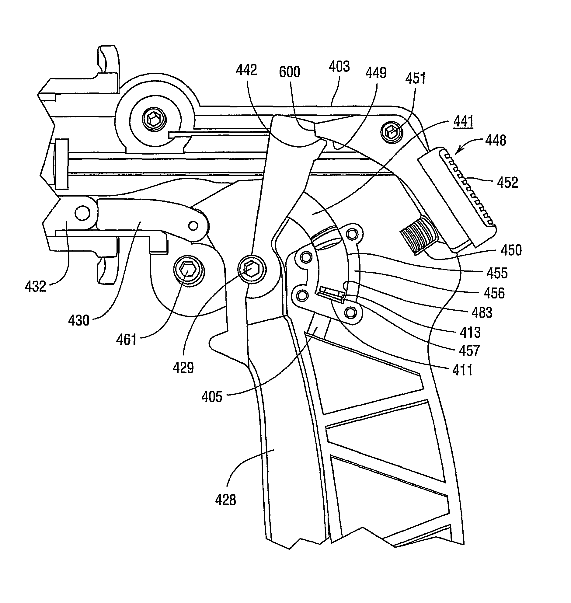 Dampening device for endoscopic surgical stapler