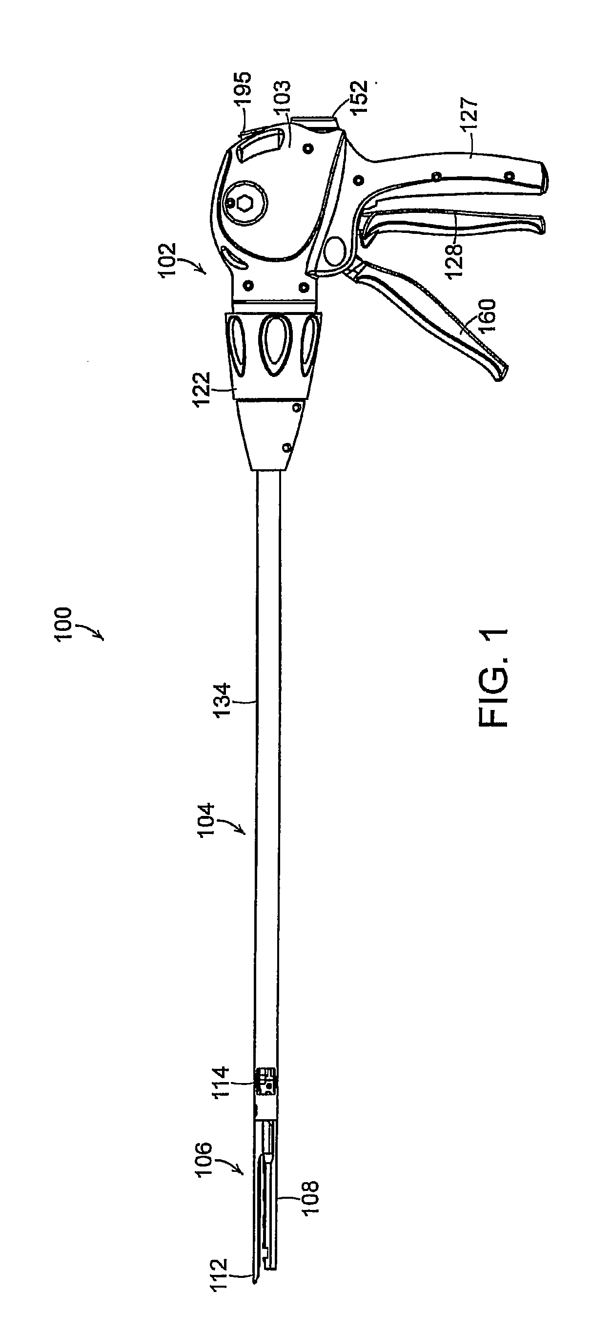 Dampening device for endoscopic surgical stapler