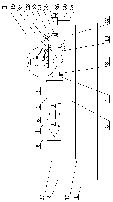 Horizontal multi-station multi-stage deep hole drilling machine tool