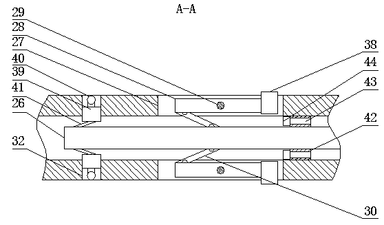 Horizontal multi-station multi-stage deep hole drilling machine tool