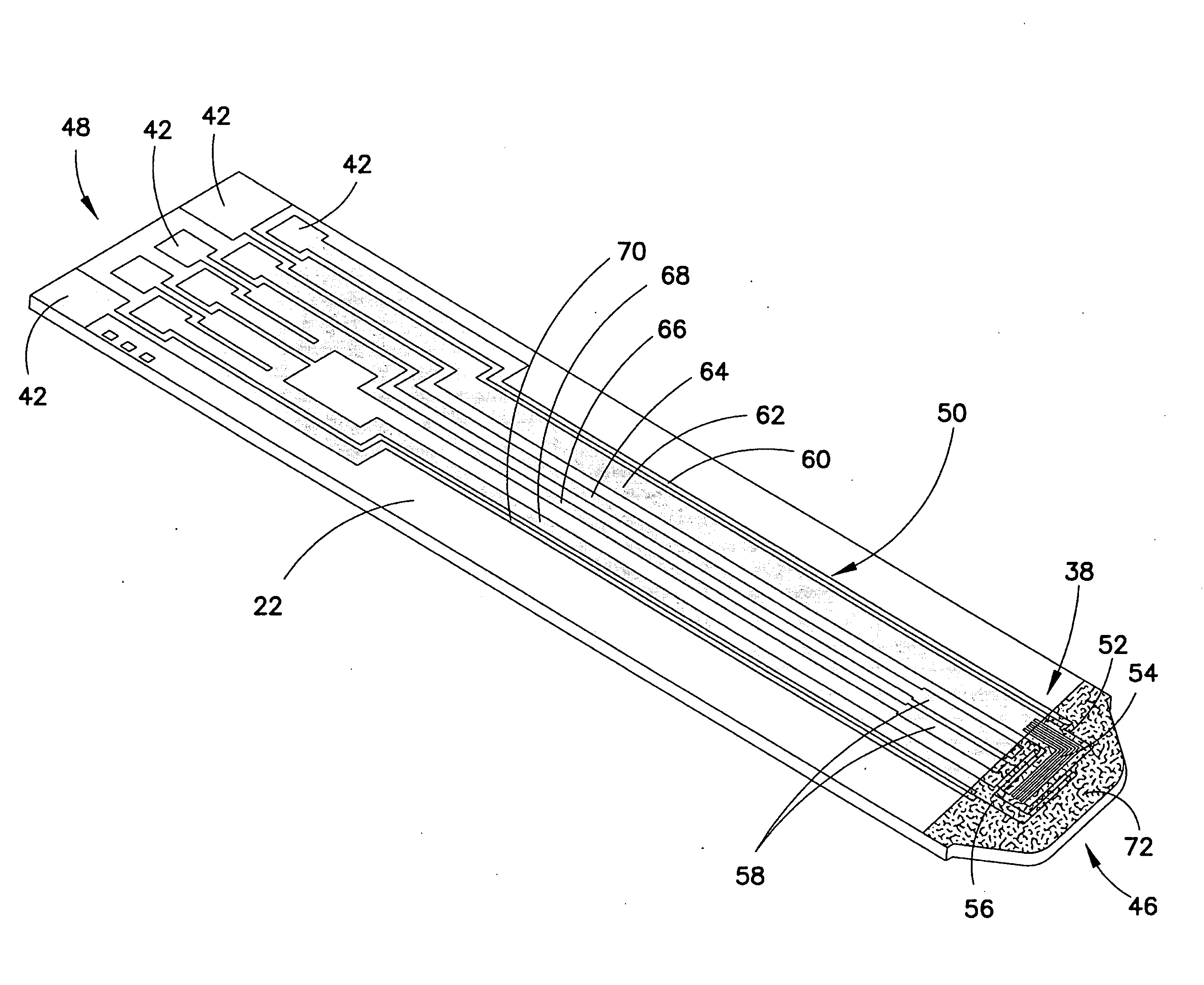 Biosensor with predetermined dose response curve and method of manufacturing