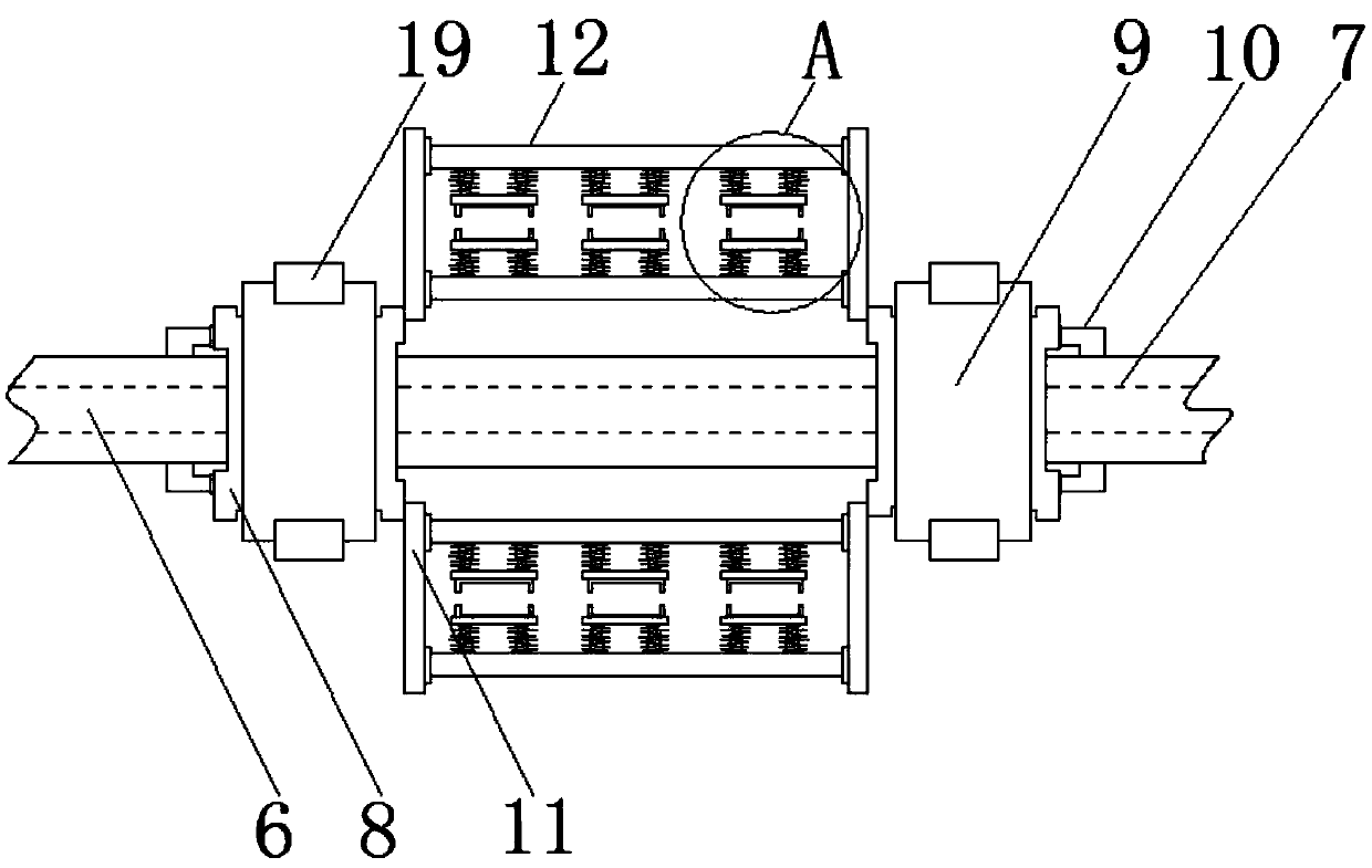 Multi-angle cleaning device based on ceramic fitting