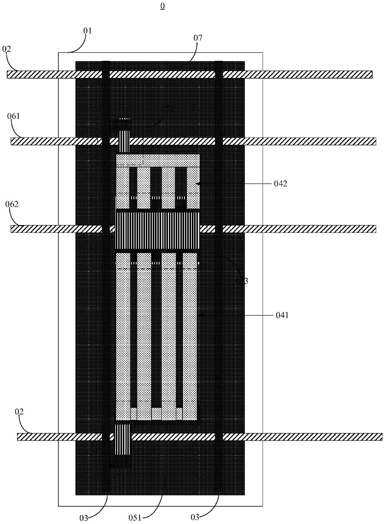 Array substrate and control method thereof