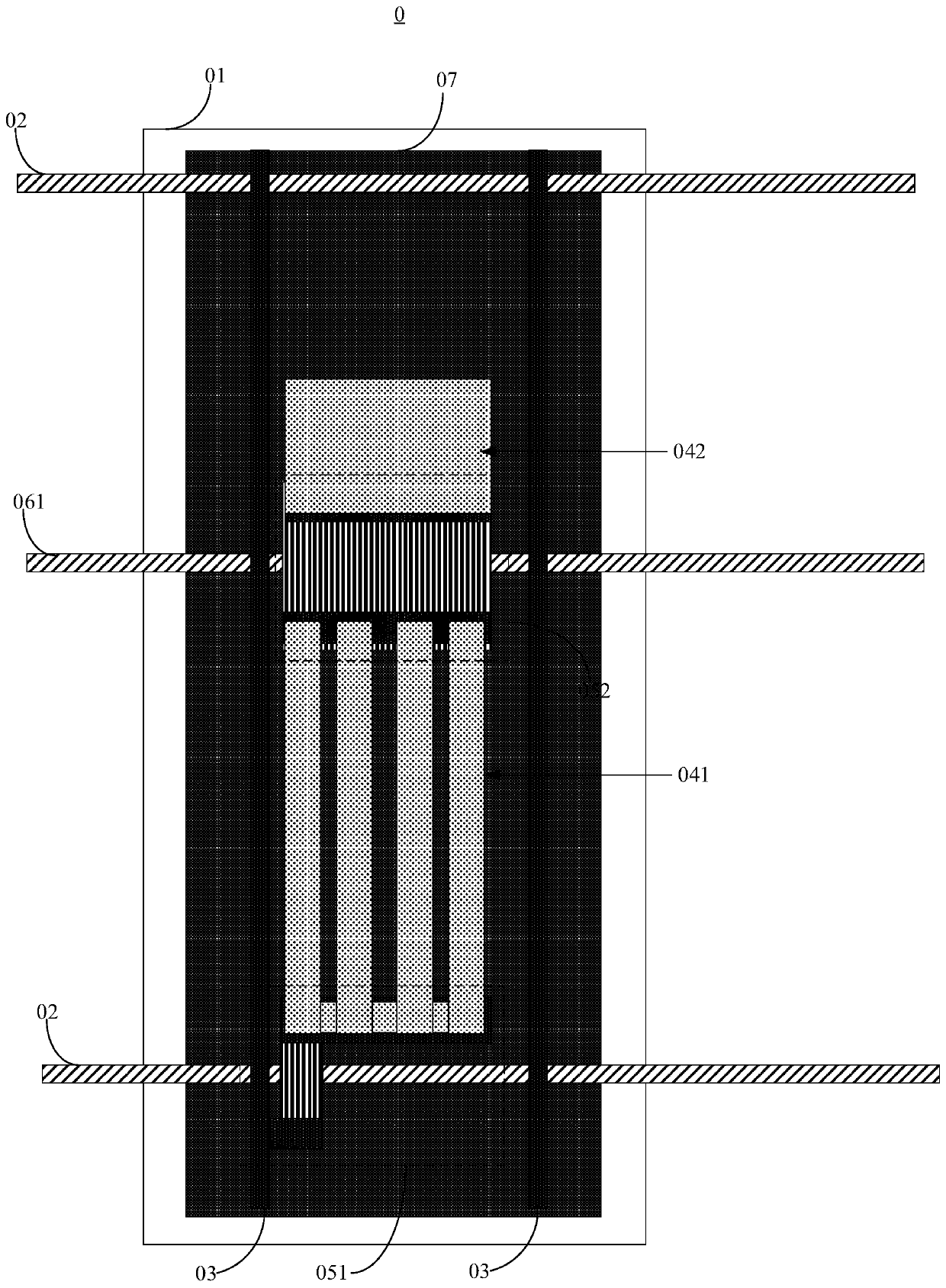 Array substrate and control method thereof